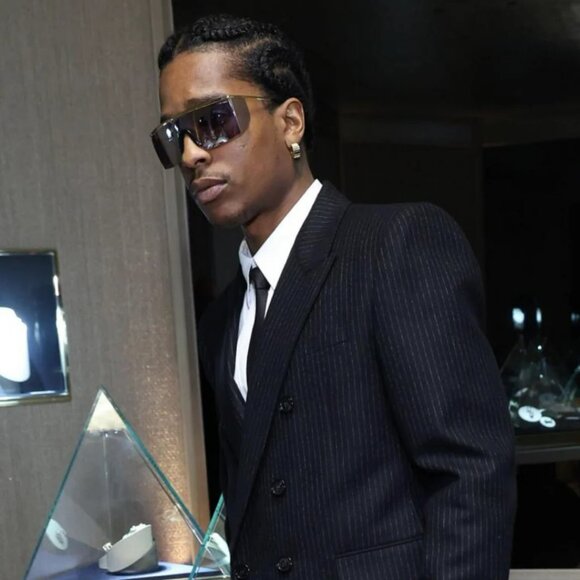 Tom Ford FT0980/S 30A PAVLOS-02 BRAND NEW Sunglasses Gold Smoke Irregular Unisex - Picture 13 of 14